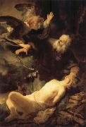 REMBRANDT Harmenszoon van Rijn The Sacrifice of Isaac china oil painting reproduction